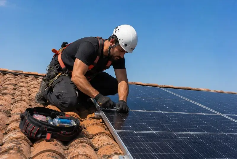 Maintenance et monitoring de panneaux solaires à Virieu-le-Grand
