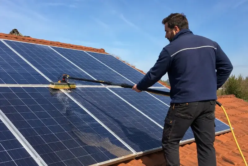 Nettoyage et entretien de panneaux solaires à Virieu-le-Grand